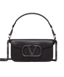 VALENTINO GARAVANI LOCÒ SMALL SHOULDER BAG IN CALFSKIN