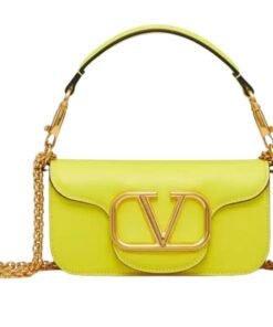 VALENTINO GARAVANI LOCÒ SMALL SHOULDER BAG IN CALFSKIN
