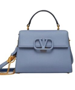VALENTINO GARAVANI SMALL VSLING GRAINY CALFSKIN HANDBAG