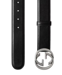 GUCCI BELT WITH INTERLOCKING G BUCKLE