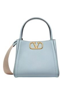 VALENTINO GARAVANI ALLTIME SMALL HANDBAG IN GRAINY CALFSKIN