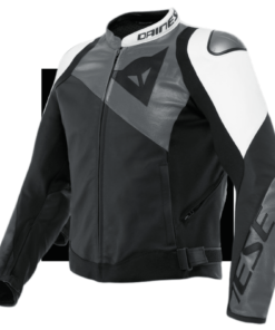 DAINESE SPORTIVA LEATHER JACKET WHITE