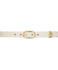 GUCCI BELT WITH ROUND INTERLOCKING G