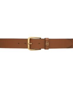 GUCCI BELT WITH SQUARE BUCKLE AND INTERLOCKING G