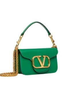 VALENTINO GARAVANI LOCÒ SMALL SHOULDER BAG IN CALFSKIN