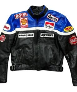 Lucky Strike Racing Leather Jacket