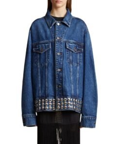 KHAITE THE GRIZZO JACKET ARCHAR WITH STUDS