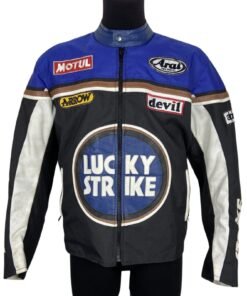Lucky Strike Racing Leather Jacket