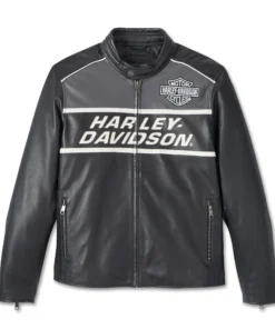 HARLEY DAVIDSON MEN'S FACTORY LEATHER JACKET