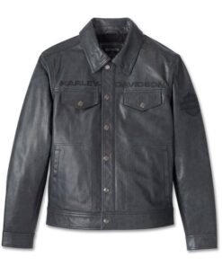 HARLEY DAVIDSON MEN IRON MOUNTAIN LEATHER JACKET