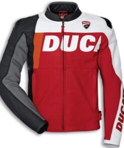 DUCATI C2 MOTORCYCLE RACING LEATHER JACKET