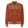 BILLIONAIRE PYTHON SUEDE BOMBER