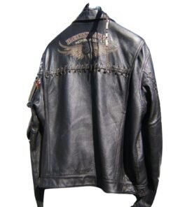 MEN’S HARLEY DAVIDSON BIKER LEATHER JACKET