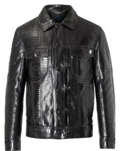 BILLIONAIRE LEATHER JACKET "HENRI"