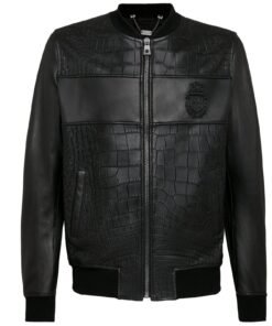 BILLIONAIRE LEATHER JACKET CREST