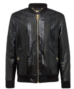 BILLIONAIRE LEATHER BOMBER LUXURY
