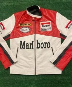 Marlboro Biker Leather Jacket