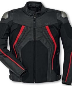 DUCATI CORSE C1 MOTORCYCLE LEATHER JACKET