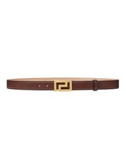 VERSACE GRECA LEATHER BELT 3 CM