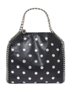 STELLA MCCARTNEY STUDDED FALABELLA MINI TOTE BAG