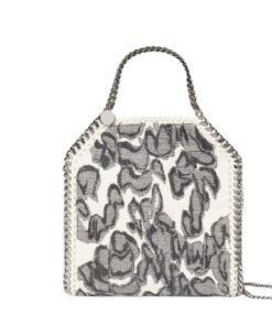 STELLA MCCARTNEY FALABELLA MOTH PRINT MINI TOTE BAG