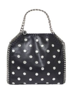 STELLA MCCARTNEY LOGO GRAINY ALTER MAT ZIP CARDHOLDER
