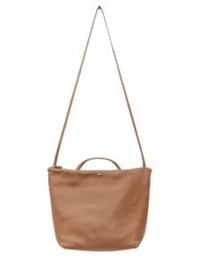 LA GARCONNE MINA PERHONEN KOSTEA TOTE — BROWN