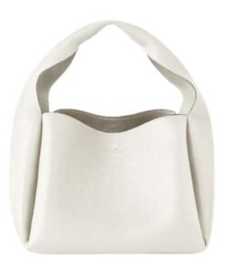 LA GARCONNE TOTÊME BUCKET BAG — MILK