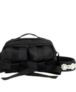 LA GARCONNE SIMONE ROCHA BOW CROSSBODY BUM BAG
