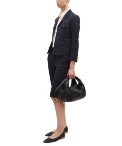 LA GARCONNE DRIES VAN NOTEN TWIST LEATHER BAG