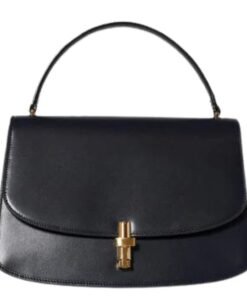 LA GARCONNE THE ROW SOFIA 10.00 HANDBAG — BLACK