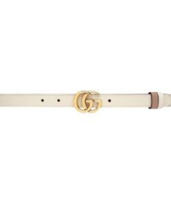GUCCI GG MARMONT REVERSIBLE THIN BELT