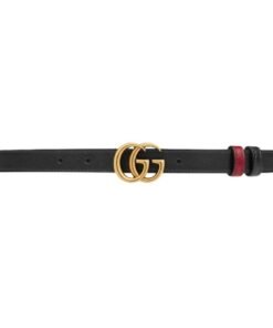 GUCCI GG MARMONT REVERSIBLE THIN BELT