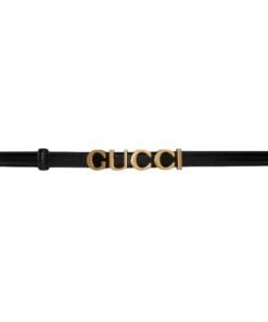 GUCCI BUCKLE THIN BELT