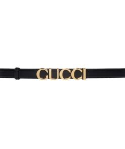 GUCCI BUCKLE THIN BELT