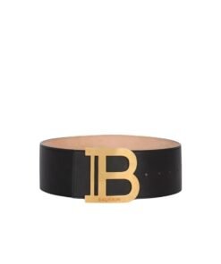 BALMAIN B-BELT IN LEATHER