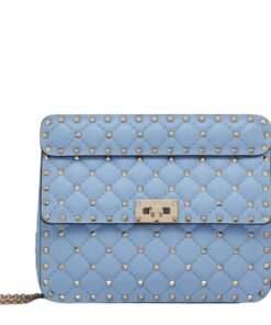 VALENTINO GARAVANI MEDIUM NAPPA ROCKSTUD SPIKE BAG