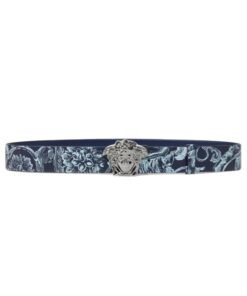 VERSACE LA MEDUSA BAROCCO STENCIL BELT 4 CM