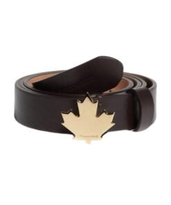 DSQUARED2 LEAF PLAQUE BELT