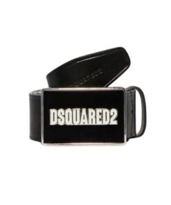 DSQUARED2 LOGO PLAQUE BELT