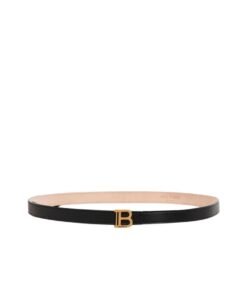 BALMAIN B-BELT IN LEATHER