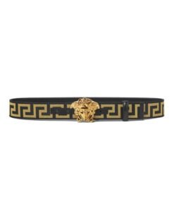 VERSACE GRECA LA MEDUSA BELT 4 CM