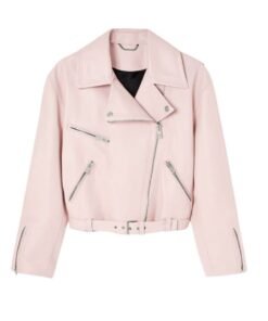 VERSACE LEATHER BIKER JACKET