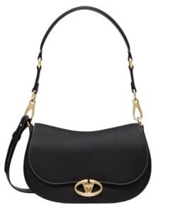 SMALL VALENTINO GARAVANI OHVAL SHOULDER BAG IN NAPPA CALFSKIN