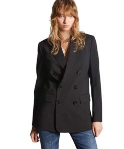 DSQUARED2 NEW YORKER DOUBLE BREASTED BLAZER
