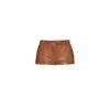 PRADA NAPPA LEATHER SHORTS