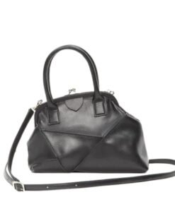 LA GARCONNE Y'S POLYHEDRAL BAG WITH CLASP
