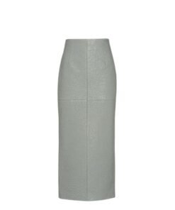 PRADA NAPPA LEATHER SKIRT