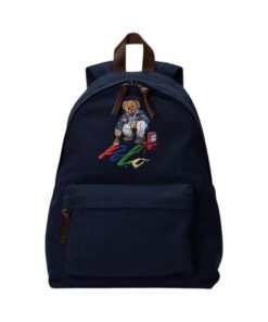 RALPH LAUREN POLO BEAR CANVAS BACKPACK