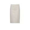 PRADA NAPPA LEATHER SKIRT